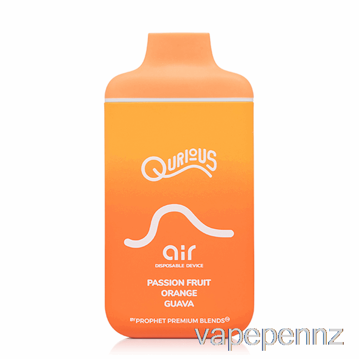 Qurious Air 6000 Disposable Passionfruit Orange Guava VAPE NZ